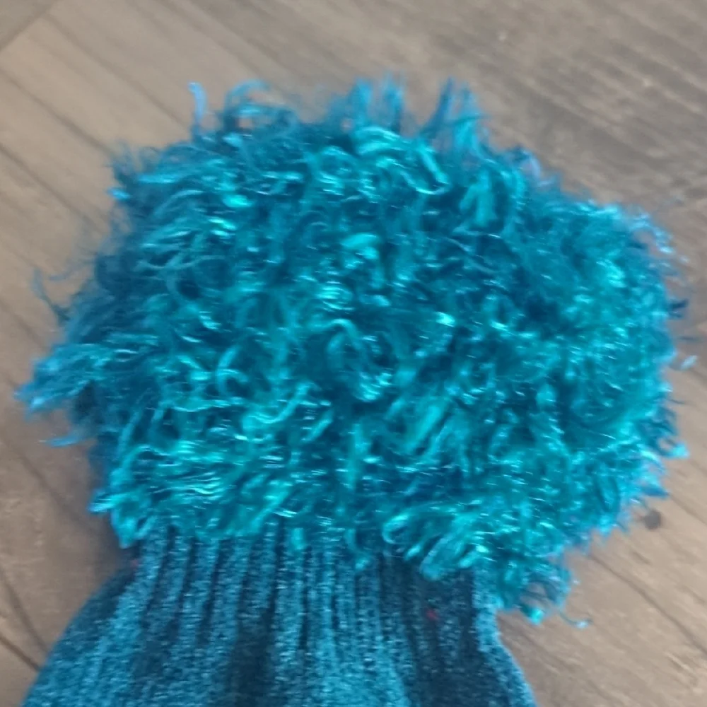 Westbound Blue Fringe Gloves NWOT